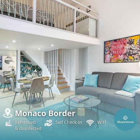 Frontiere Monaco - Appartement Belle Epoque - Al بوزولي المظهر الخارجي الصورة