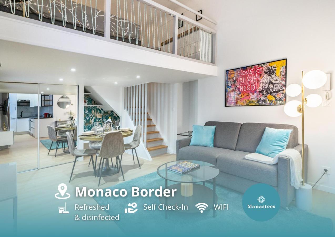 Frontiere Monaco - Appartement Belle Epoque - Al بوزولي المظهر الخارجي الصورة